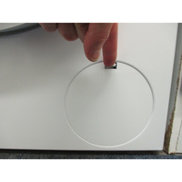 Bosch WNA14409FF - Ouverture de la trappe du filtre de vidange