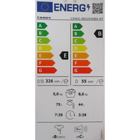 Candy CSWS 4852DWB4-47 - Étiquette énergie