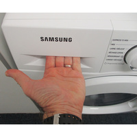 Samsung WD80T4046EW/EF - Ouverture du tiroir à détergents