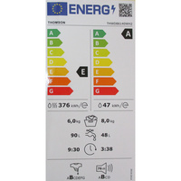 Thomson THWD86140WH2 - Étiquette énergie