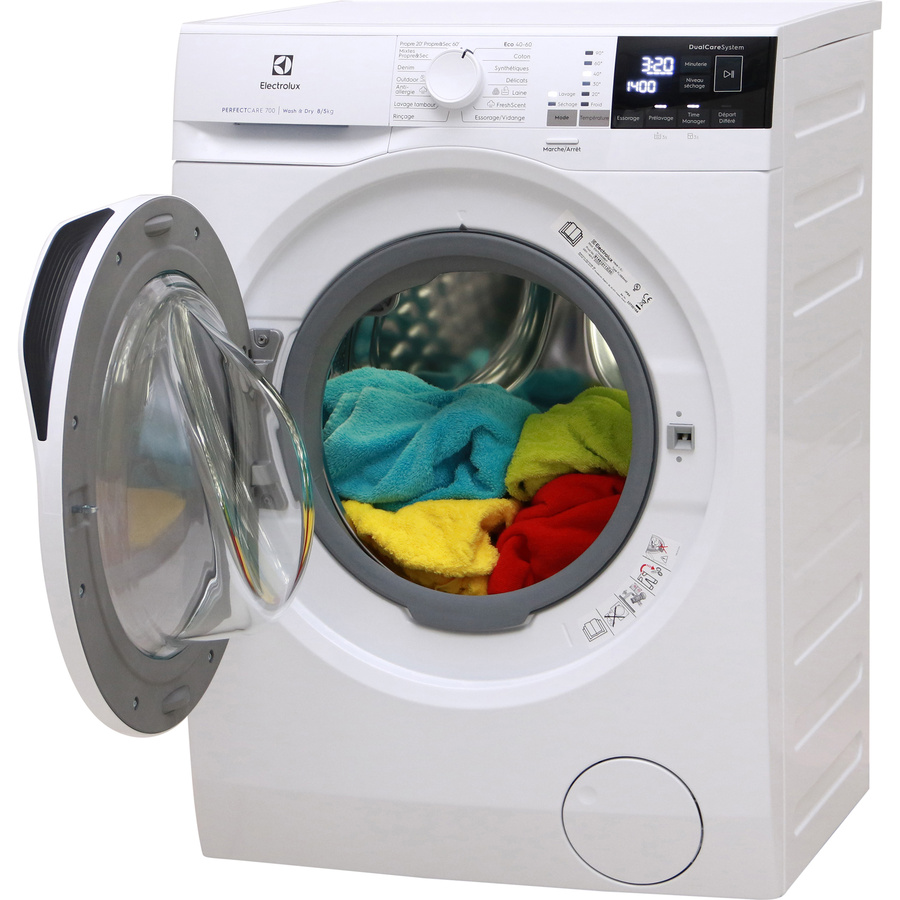 Electrolux EW7W4856SP - Vue porte ouverte