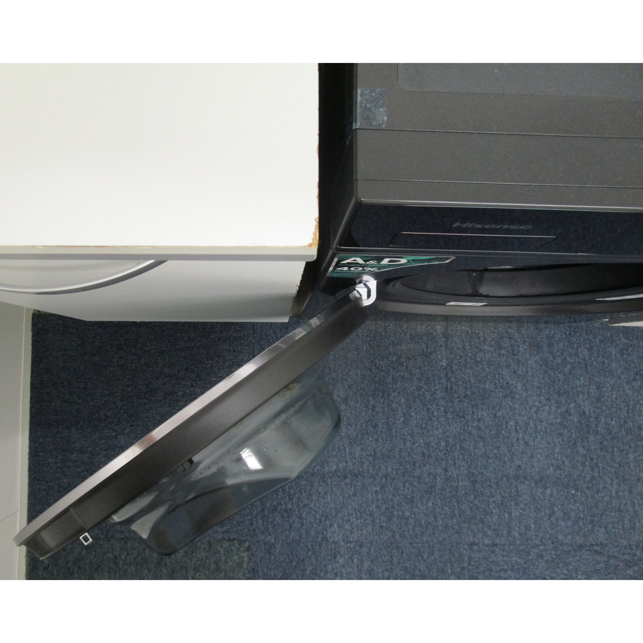 Hisense WD5I1045BBQ - Angle d'ouverture de la porte