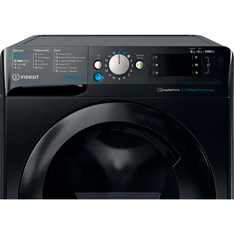 Indesit BDE86435BKVFR - Bandeau de commandes