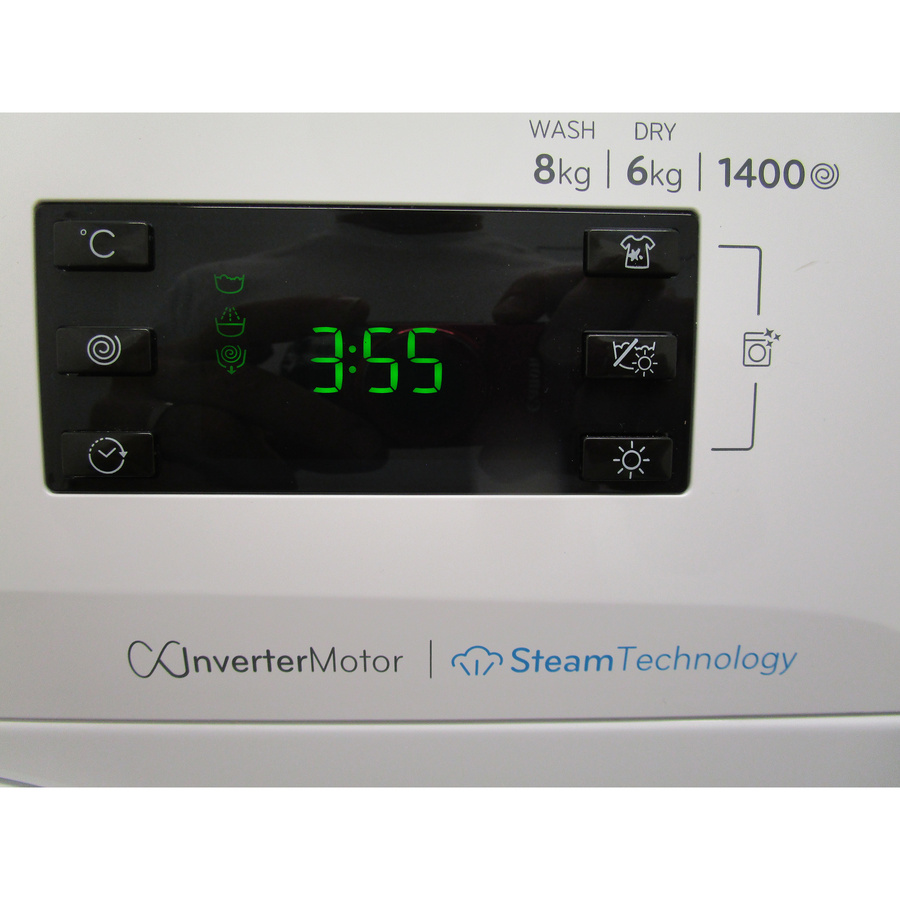 Indesit BDE86435WVFR - Afficheur et touches d'options