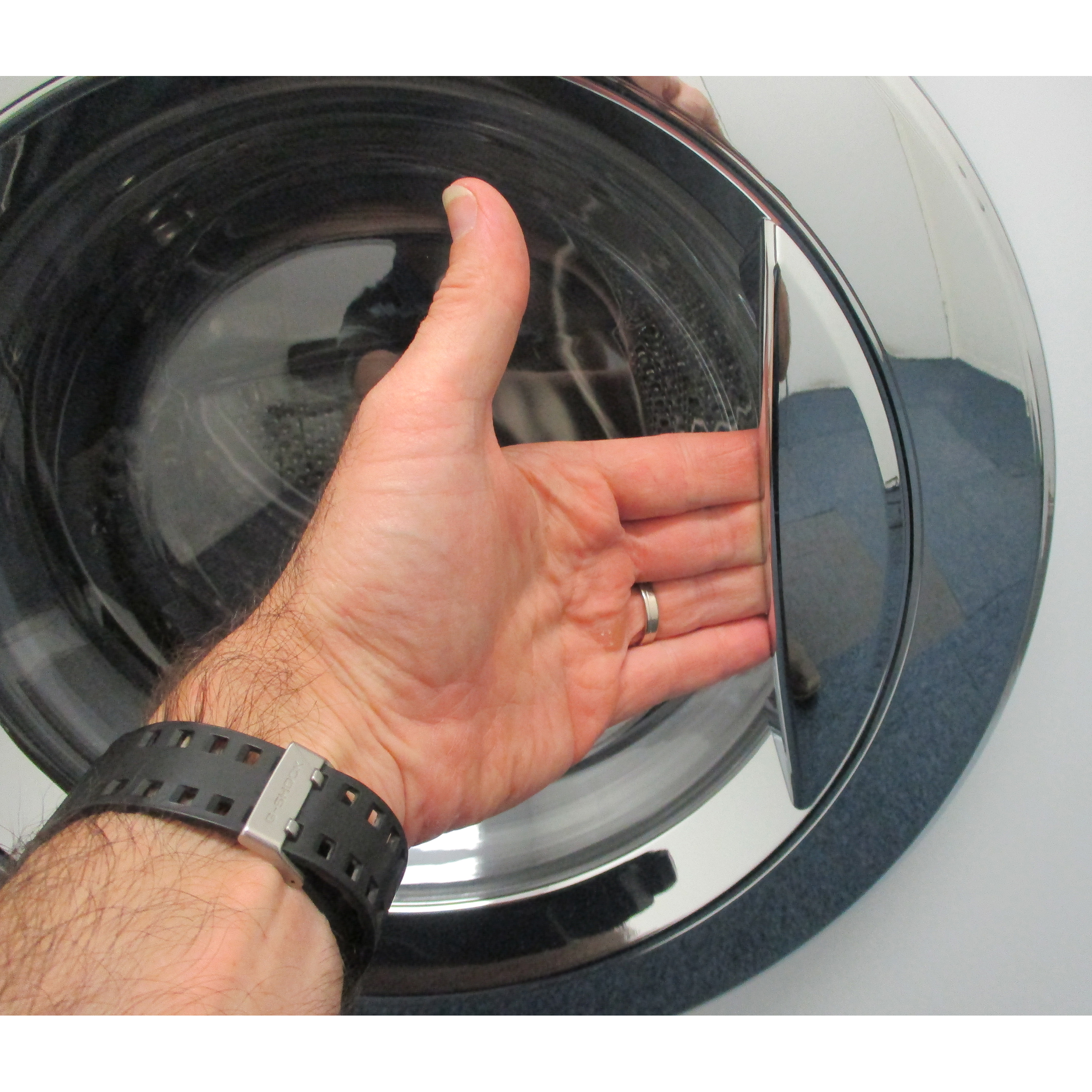 LG F854M22WR - Poignée d'ouverture du hublot