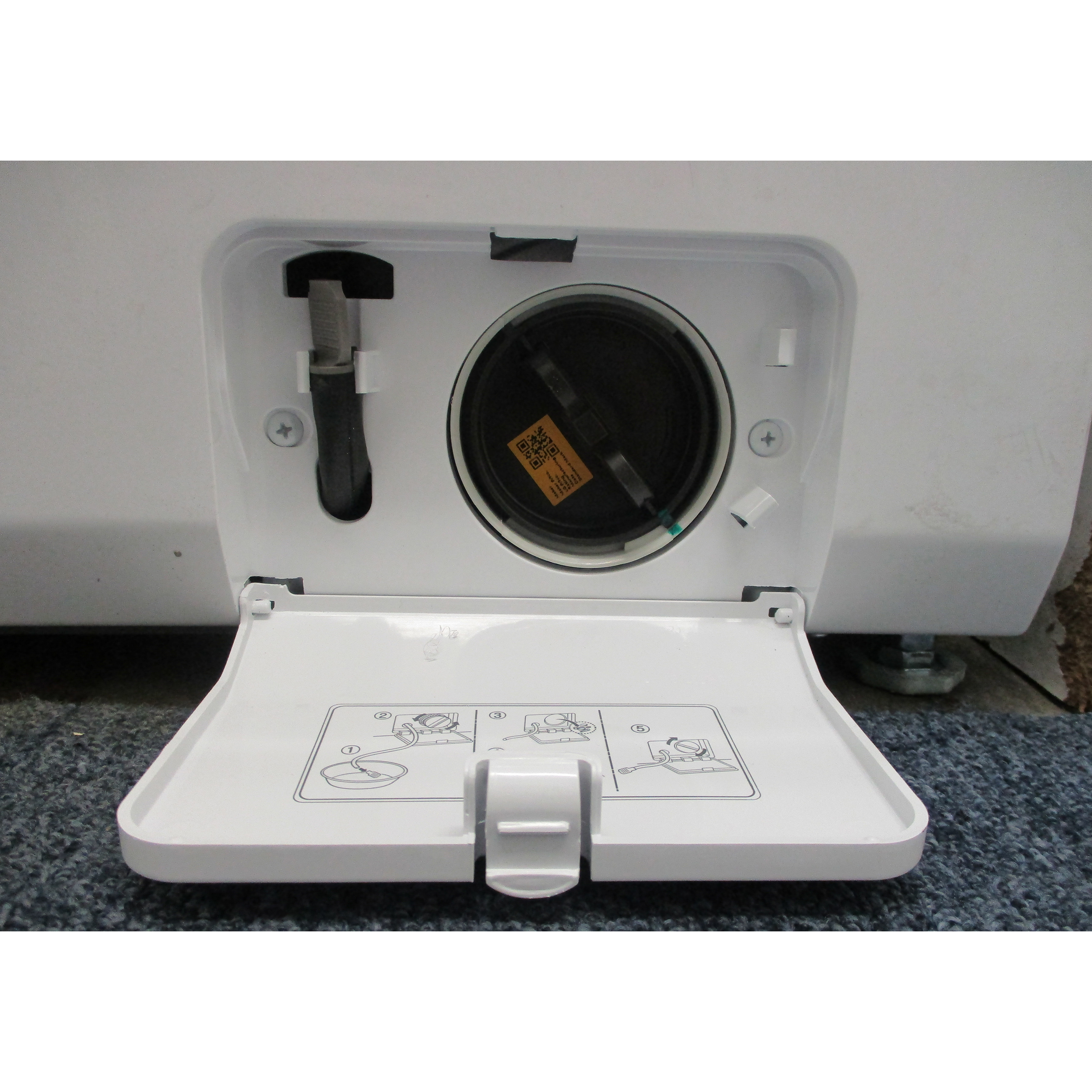 LG F854M22WR - Bouchon du filtre de vidange