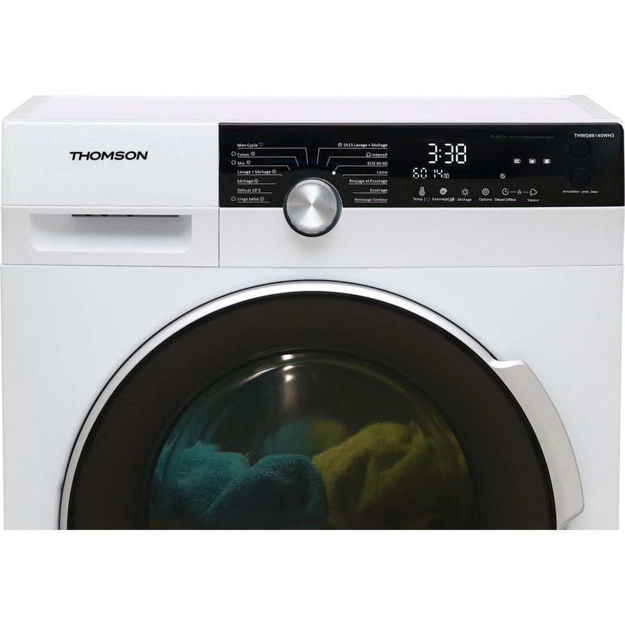 Thomson (Darty) THWD86140WH3 - Bandeau de commandes
