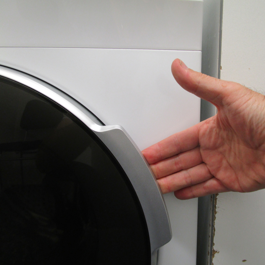 Thomson (Darty) THWD86140WH3 - Poignée d'ouverture du hublot