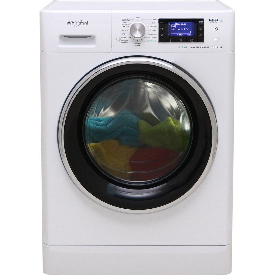 Whirlpool FFWDD1074269BCVFR - Vue de face