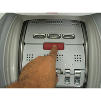 AEG LTR7C6151A - Bouton d'ouverture des portillons