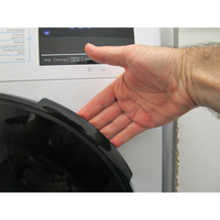 Beko BM3WFT410451C - Poignée d'ouverture du hublot