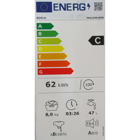 Bosch WAJ24018FR - Étiquette énergie