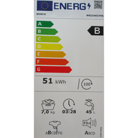 Bosch WAJ24037FR - Étiquette énergie