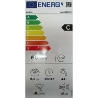 Bosch WAN28209FF - Nouvelle étiquette énergie