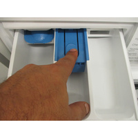 Bosch WAN2827FFR - Bouton de retrait du bac à produits
