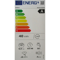 Bosch WGB24400FR - Étiquette énergie