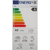 Bosch WGG244FSFR - Étiquette énergie