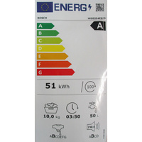 Bosch WGG254FSFR - Étiquette énergie