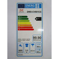 Daewoo DWD-CV801CG MINI 3 KG - Étiquette énergie