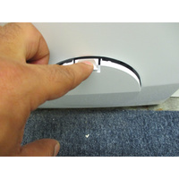 Electrolux EW7FI494AD - Ouverture de la trappe du filtre de vidange
