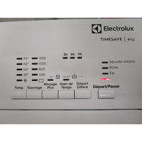 Electrolux EWQ6412B - Touches d'options