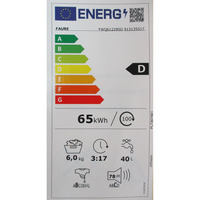 Faure FWQ61229SD - Étiquette énergie