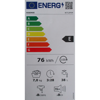 Hisense W712PVM - Nouvelle étiquette énergie