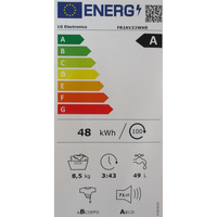 LG F82AV33WHS - Étiquette énergie