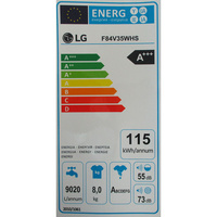 LG F84V35WHS - Étiquette énergie