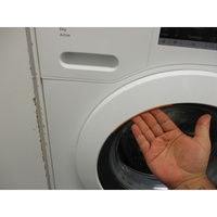 Miele WCA 120 WCS - Poignée d'ouverture du hublot