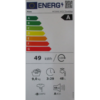 Miele WCG 660 - Nouvelle étiquette énergie