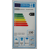 Miele WCI860 - Étiquette énergie