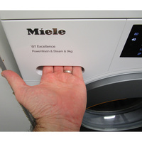 Miele WED385 WCS - Ouverture du tiroir à détergents