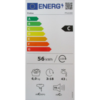 Proline (Darty) PTL6100C - Étiquette énergie