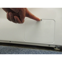 Samsung WW10FG6U34LK - Ouverture de la trappe du filtre de vidange