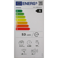 Samsung WW11BB534DAW/S3 BeSpoke - Étiquette énergie