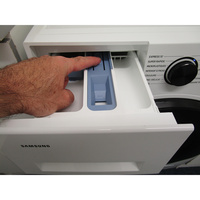 Samsung WW11DG5B25AH - Bouton de retrait du bac à produits