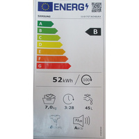 Samsung WW70TA046AX/EF - Étiquette énergie