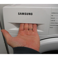 Samsung WW80TA046TH - Ouverture du tiroir à détergents