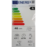Siemens WG42G009FR - Étiquette énergie