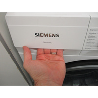 Siemens WG42G009FR - Ouverture du tiroir à détergents
