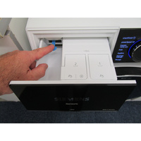 Siemens WG54B2A2FR - Bouton de retrait du bac à produits