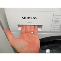 Siemens WM14N117FR - Ouverture du tiroir à détergents