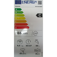 Siemens WU14UT09FF - Nouvelle étiquette énergie
