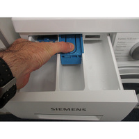 Siemens WU14UT09FF - Bouton de retrait du bac à produits