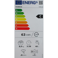 Thomson (Darty) TOP8130 - Nouvelle étiquette énergie