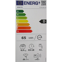 Vedette VLT612E2 - Étiquette énergie