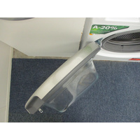 Whirlpool FFBR10489BSVFR - Angle d'ouverture de la porte