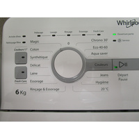 Whirlpool TDLR6253BFR - Sélecteur de programme