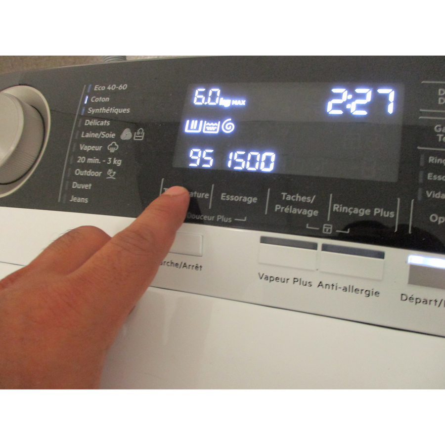 AEG LTR7C6151A - Touches d'options